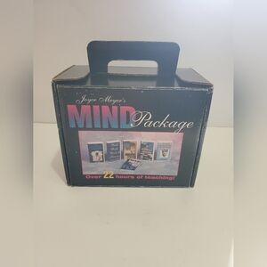 Joyce Meyer's Mind Package VHS And Book Joyce Meyer
